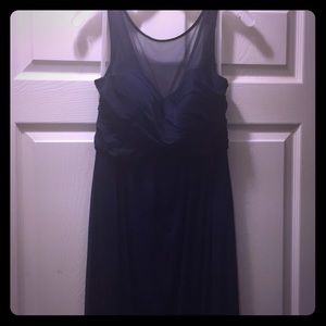 David’s Bridal Long Bridesmaid Dress